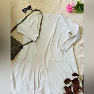 LulaRoe Sarah cardigan L NWOT